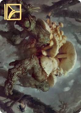 Swarm Shambler Art Card (Gold-Stamped Signature) (73) [Zendikar Rising Art Series]