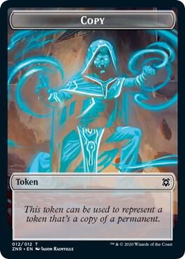 Copy // Illusion Double-Sided Token (12 // 6) [Zendikar Rising]