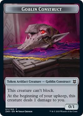 Goblin Construct // Kor Warrior Double-Sided Token (11 // 4) [Zendikar Rising]
