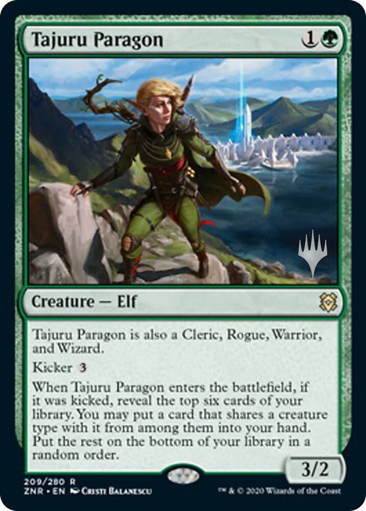 Tajuru Paragon (209) [Zendikar Rising Promos]
