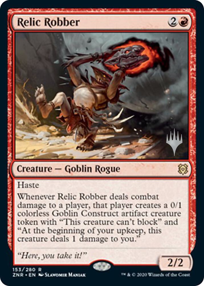Relic Robber (153) [Zendikar Rising Promos]