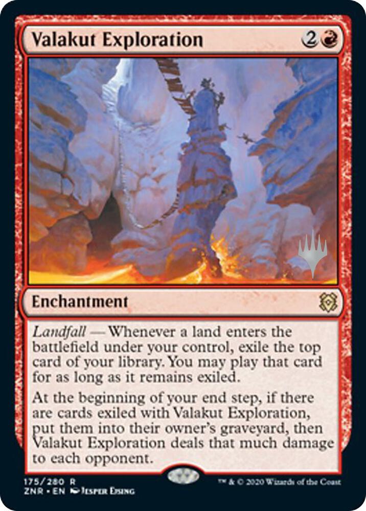 Valakut Exploration (175) [Zendikar Rising Promos]