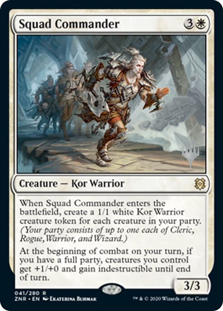 Squad Commander (41) [Zendikar Rising Promos]