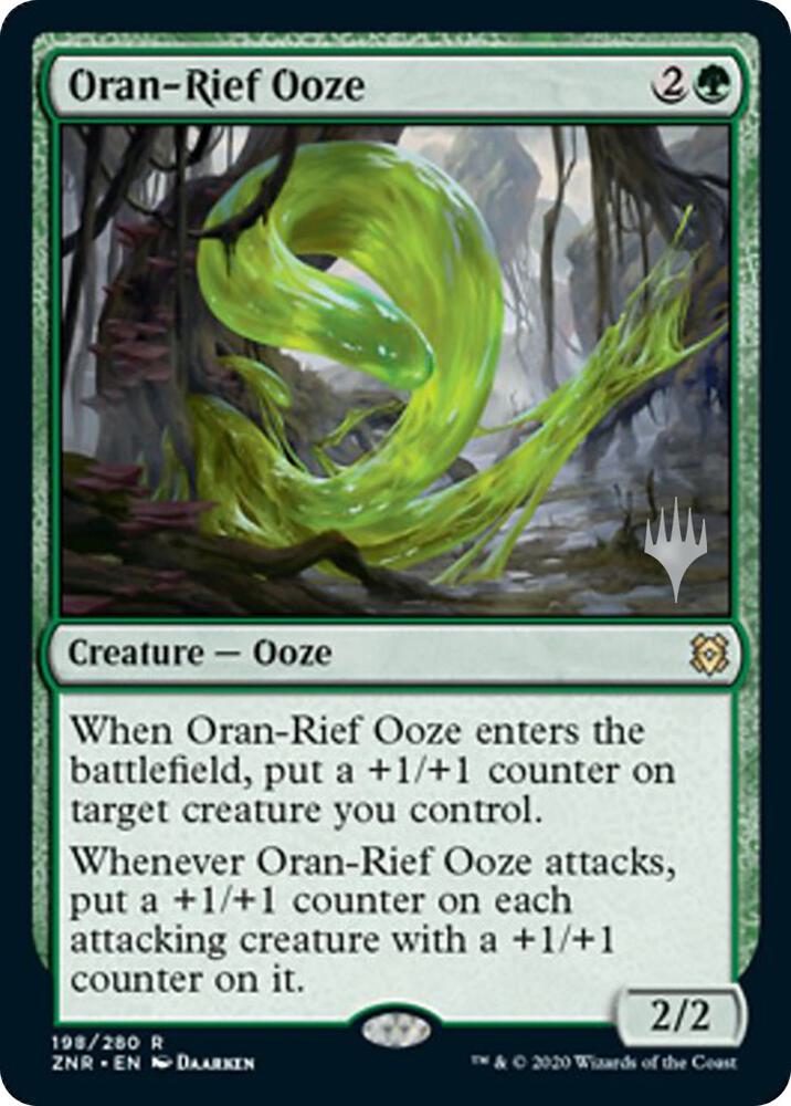 Oran-Rief Ooze (198) [Zendikar Rising Promos]