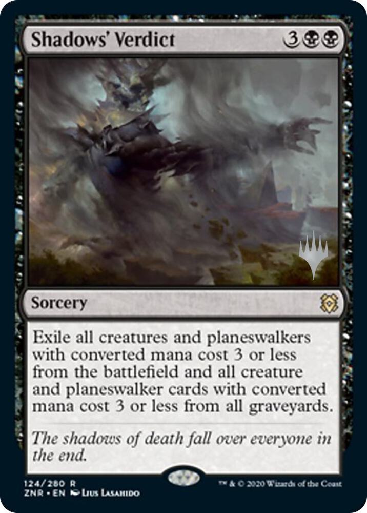 Shadows' Verdict (124) [Zendikar Rising Promos]