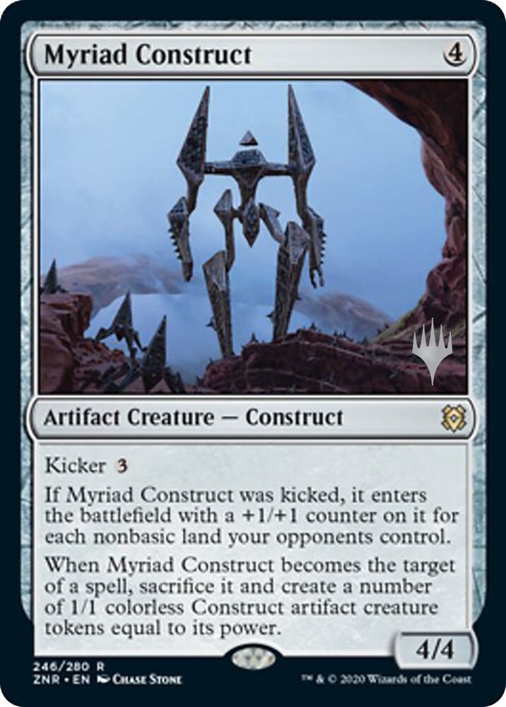 Myriad Construct (246) [Zendikar Rising Promos]