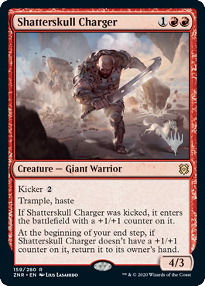 Shatterskull Charger (159) [Zendikar Rising Promos]