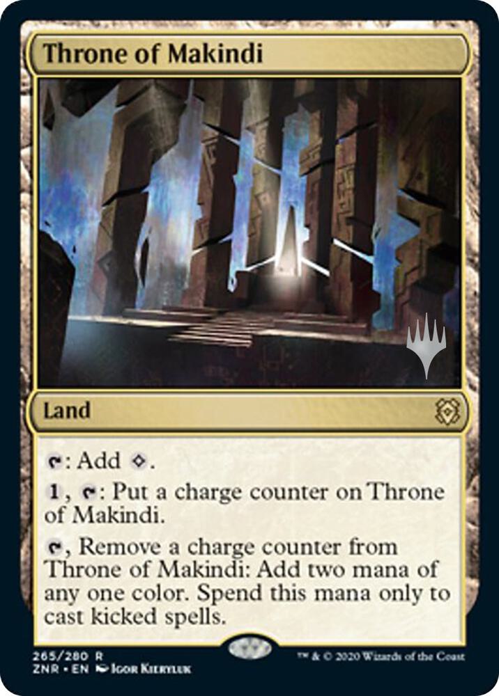 Throne of Makindi (265) [Zendikar Rising Promos]