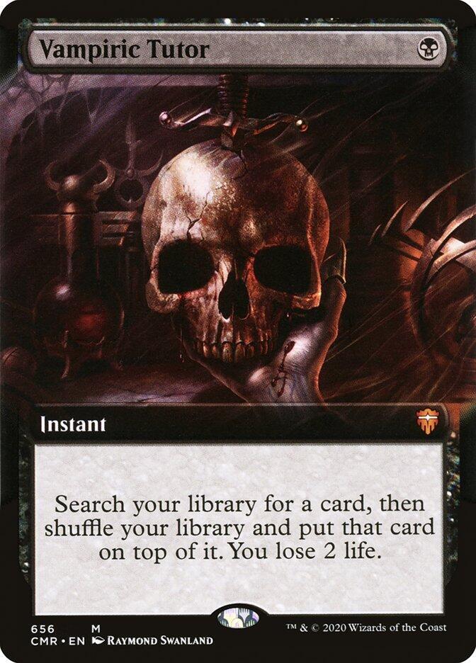 Vampiric Tutor (Extended Art) (656) [Commander Legends] [Extended Art]