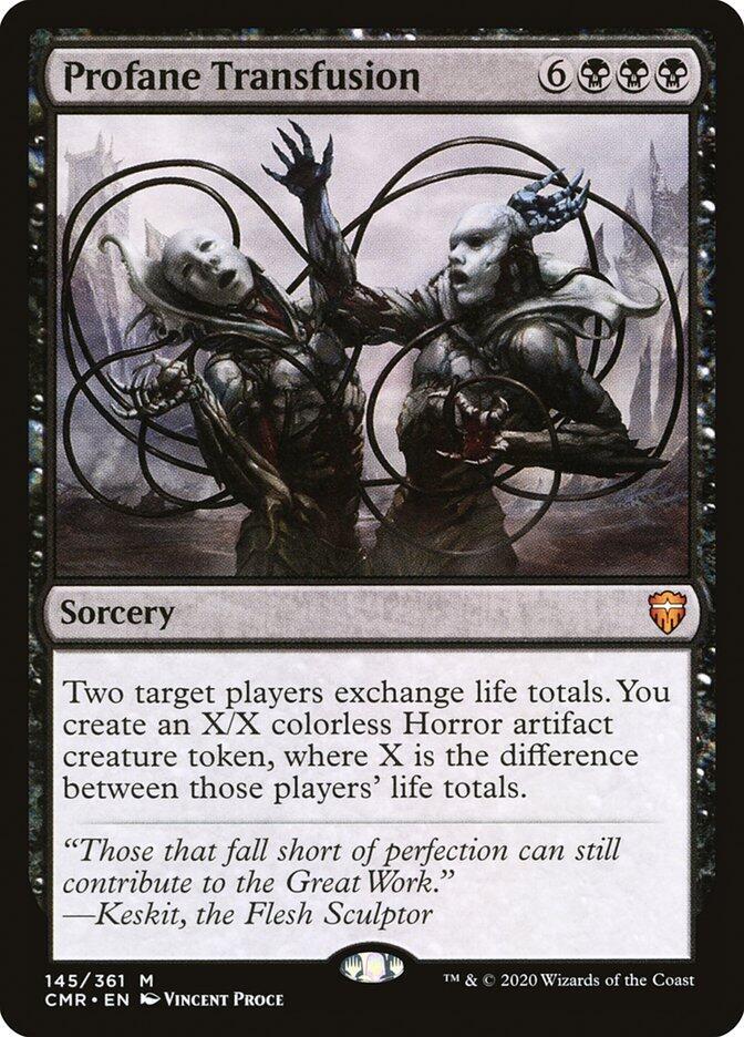 Profane Transfusion (145) [Commander Legends]