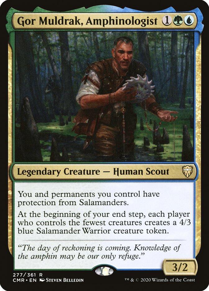 Gor Muldrak, Amphinologist (277) [Commander Legends]