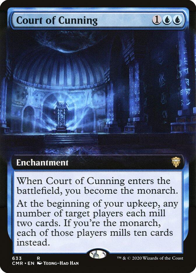 Court of Cunning (Extended Art) (633) [Commander Legends] [Extended Art]