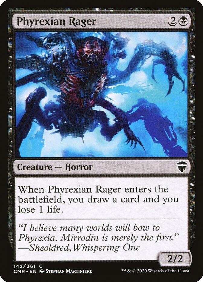 Phyrexian Rager (142) [Commander Legends]