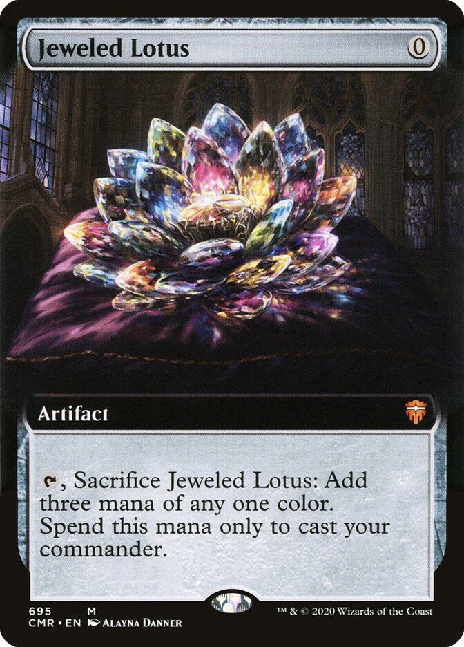 Jeweled Lotus (Extended Art) (695) [Commander Legends] [Extended Art]