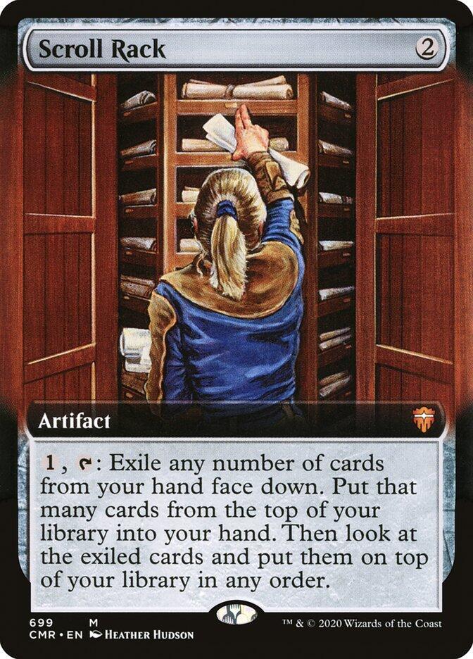 Scroll Rack (Extended Art) (699) [Commander Legends] [Extended Art]