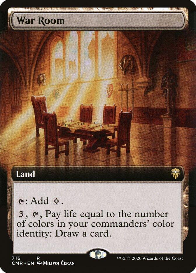 War Room (Extended Art) (716) [Commander Legends] [Extended Art]