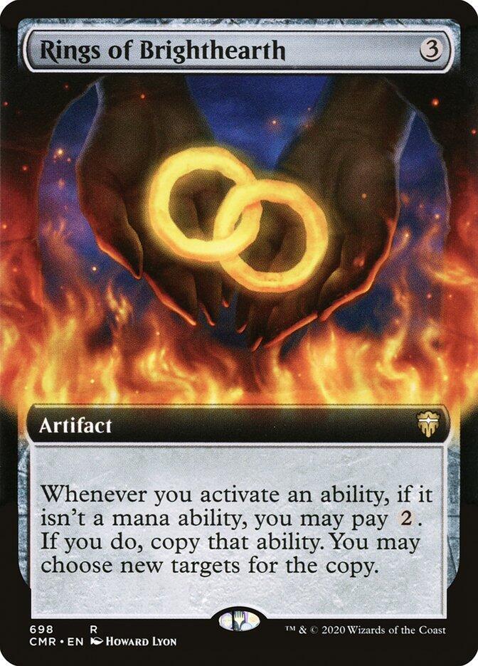 Rings of Brighthearth (Extended Art) (698) [Commander Legends] [Extended Art]