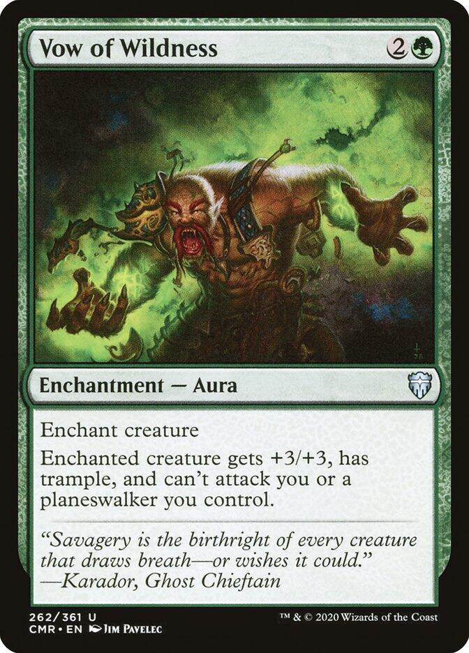 Vow of Wildness (262) [Commander Legends]