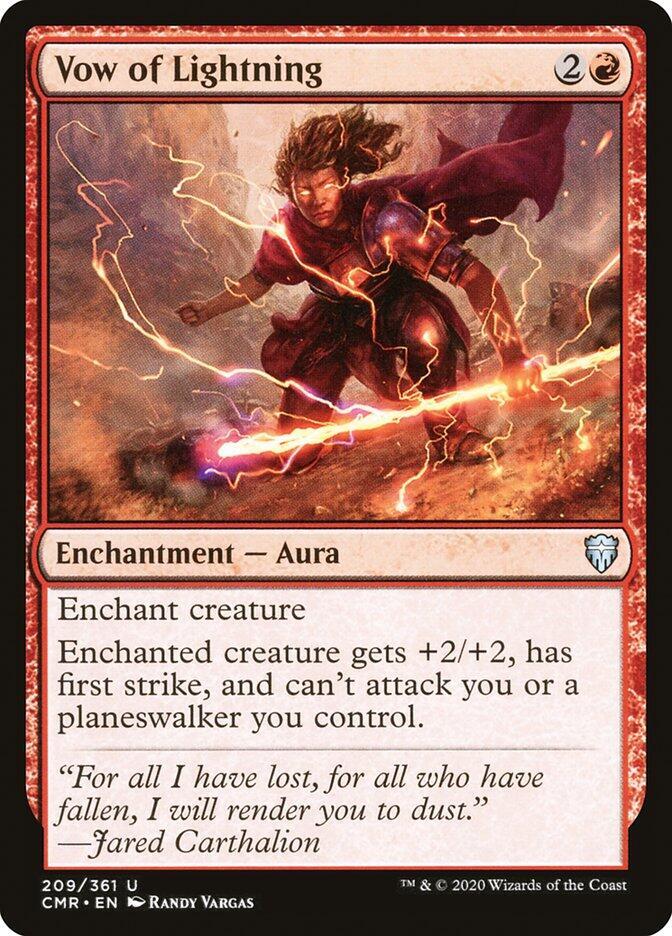 Vow of Lightning (209) [Commander Legends]