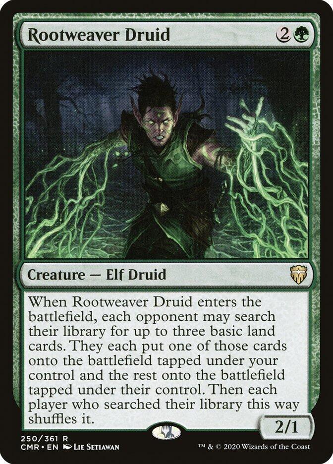 Rootweaver Druid (250) [Commander Legends]