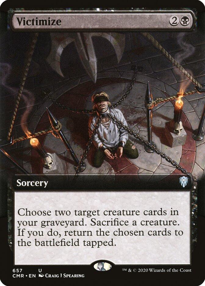 Victimize (Extended Art) (657) [Commander Legends] [Extended Art]
