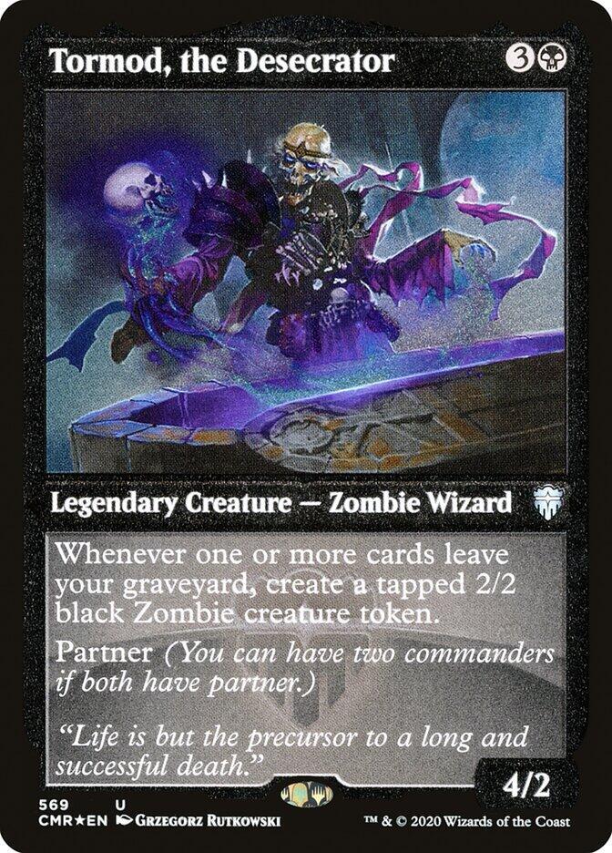 Tormod, the Desecrator (Foil Etched) (569) [Commander Legends] [Etched]