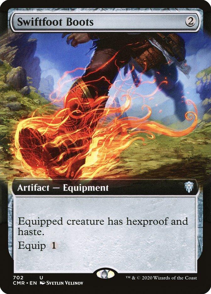 Swiftfoot Boots (Extended Art) (702) [Commander Legends] [Extended Art]
