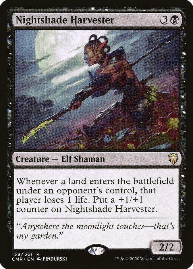 Nightshade Harvester (138) [Commander Legends]