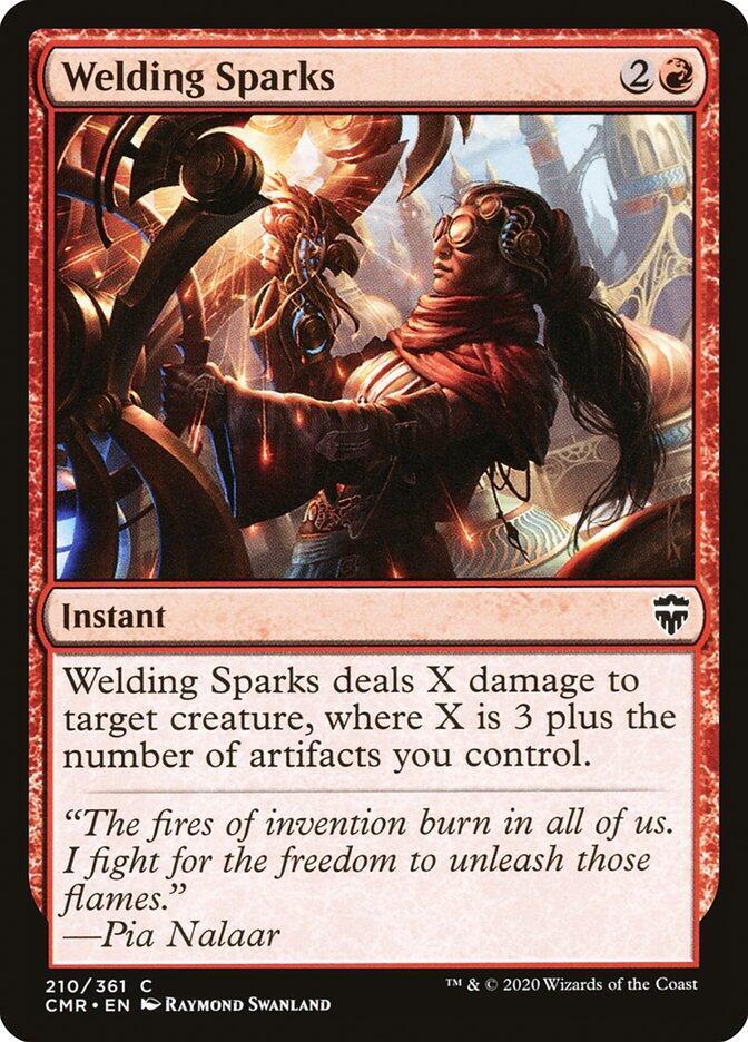 Welding Sparks (210) [Commander Legends]