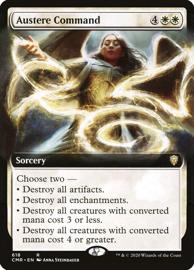 Austere Command (Extended Art) (618) [Commander Legends] [Extended Art]