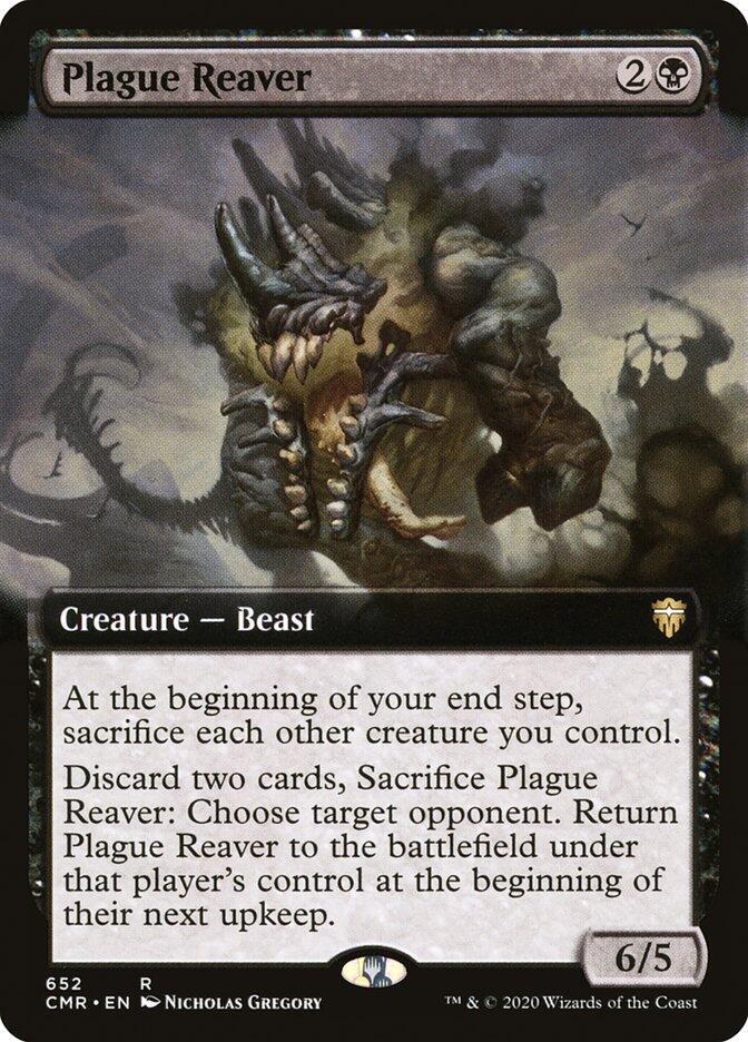 Plague Reaver (Extended Art) (652) [Commander Legends] [Extended Art]