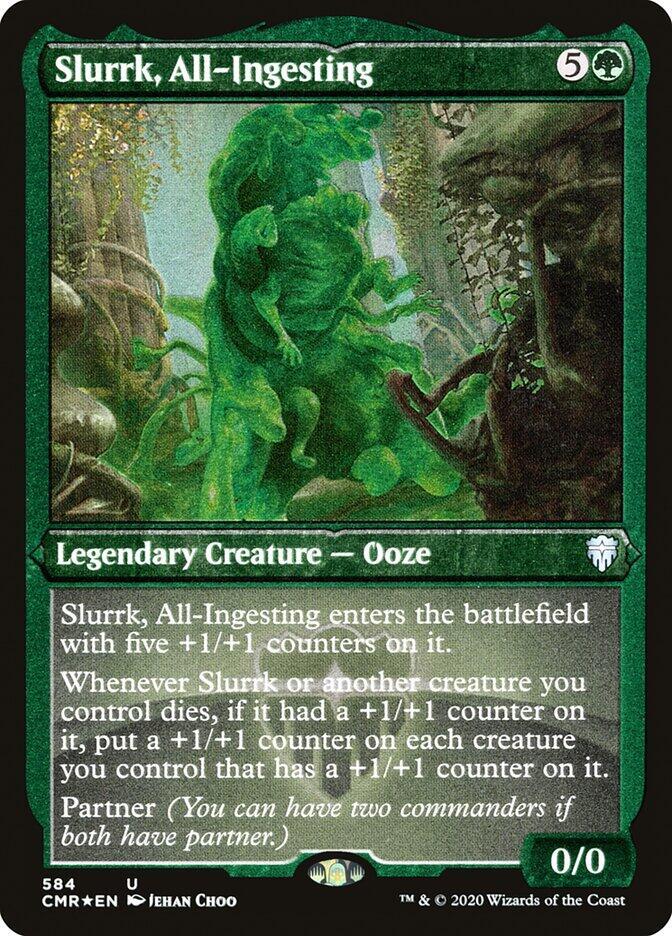 Slurrk, All-Ingesting (Foil Etched) (584) [Commander Legends] [Etched]