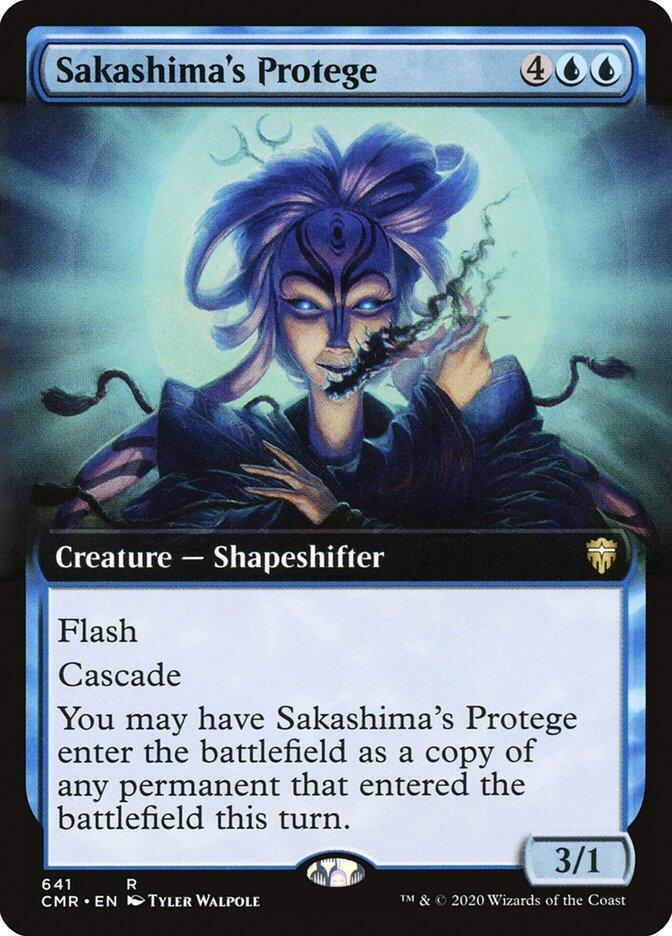 Sakashima's Protege (Extended Art) (641) [Commander Legends] [Extended Art]