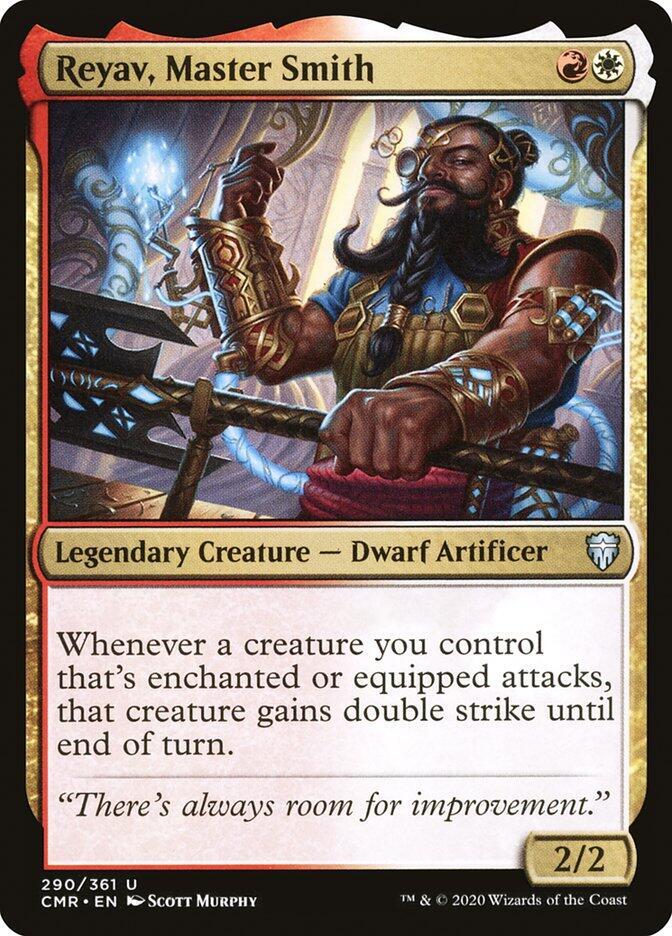 Reyav, Master Smith (290) [Commander Legends]