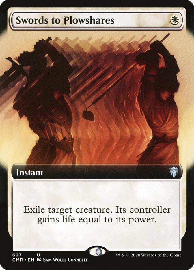 Swords to Plowshares (Extended Art) (627) [Commander Legends] [Extended Art]