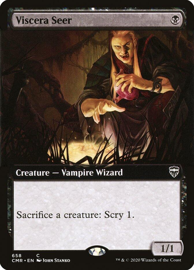 Viscera Seer (Extended Art) (658) [Commander Legends] [Extended Art]
