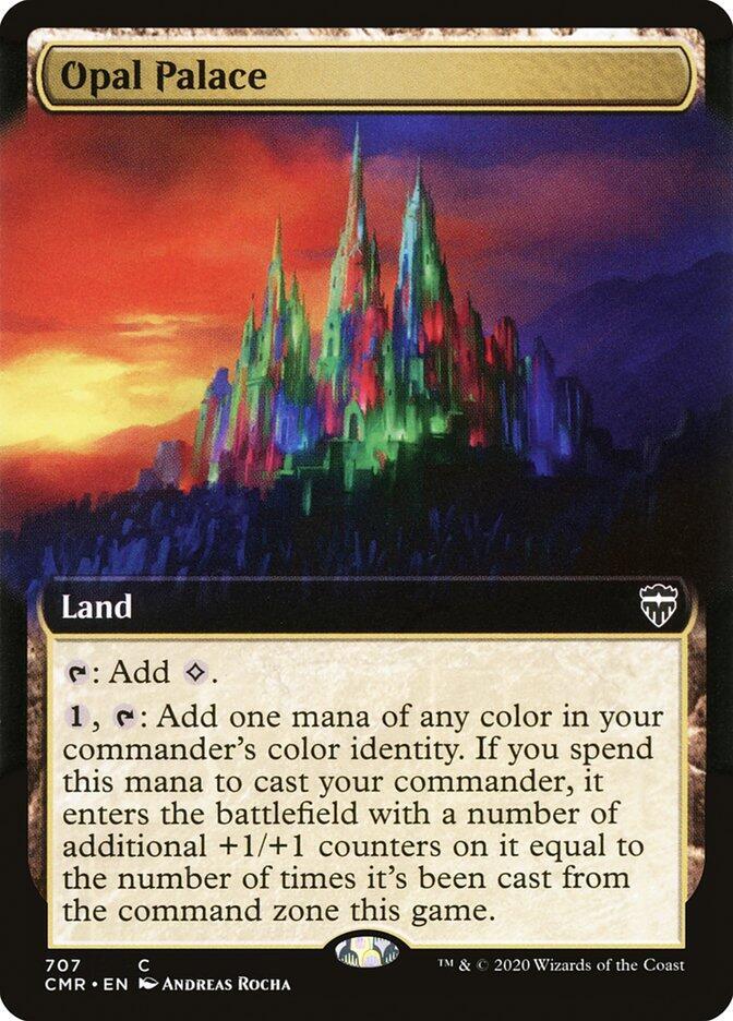 Opal Palace (Extended Art) (707) [Commander Legends] [Extended Art]