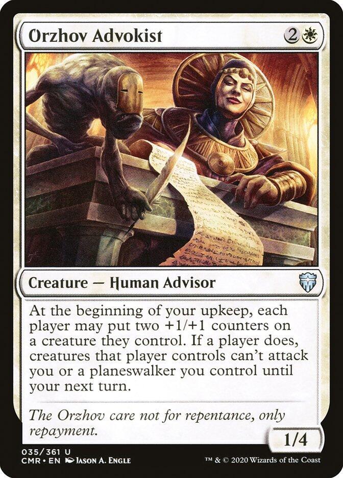 Orzhov Advokist (35) [Commander Legends]