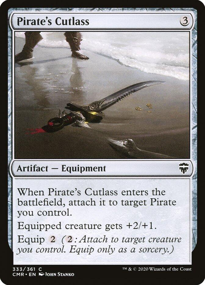 Pirate's Cutlass (333) [Commander Legends]