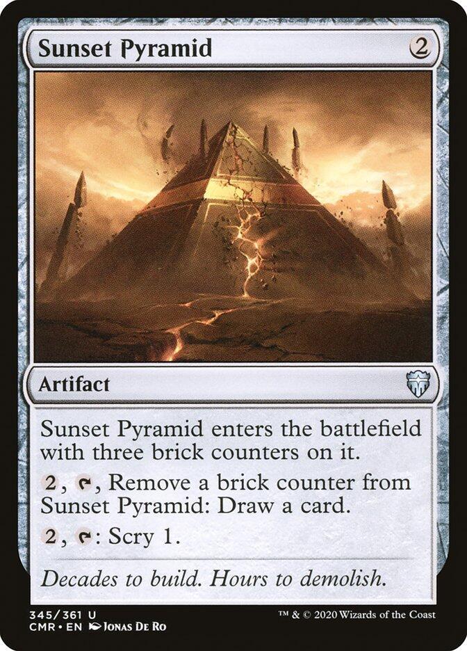 Sunset Pyramid (345) [Commander Legends]