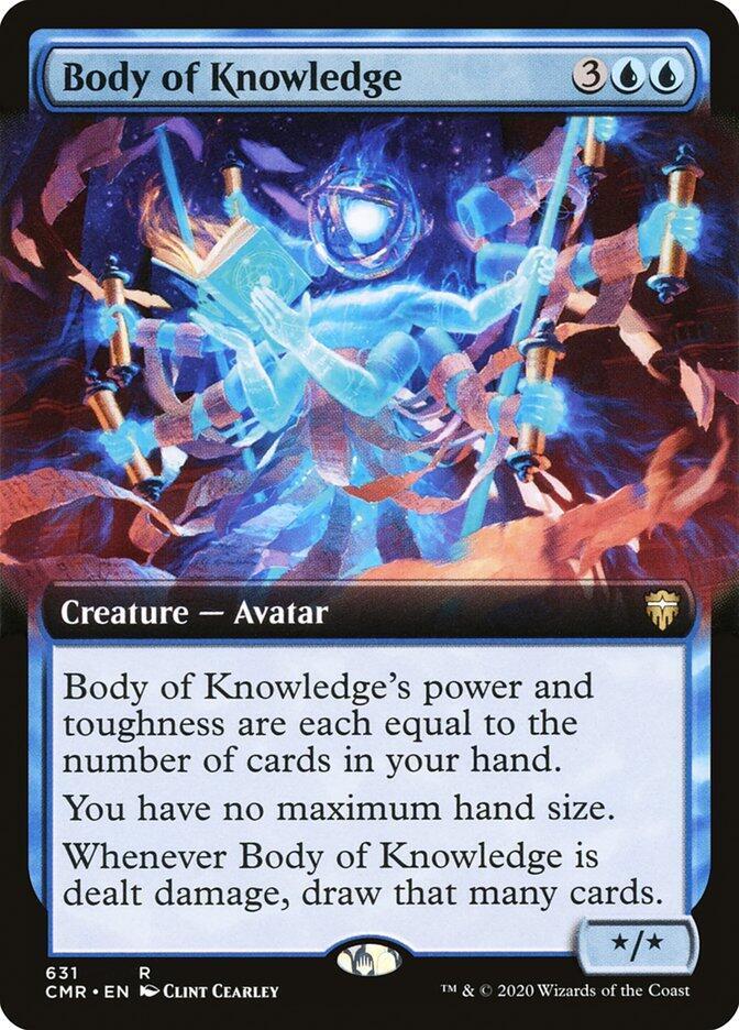 Body of Knowledge (Extended Art) (631) [Commander Legends] [Extended Art]