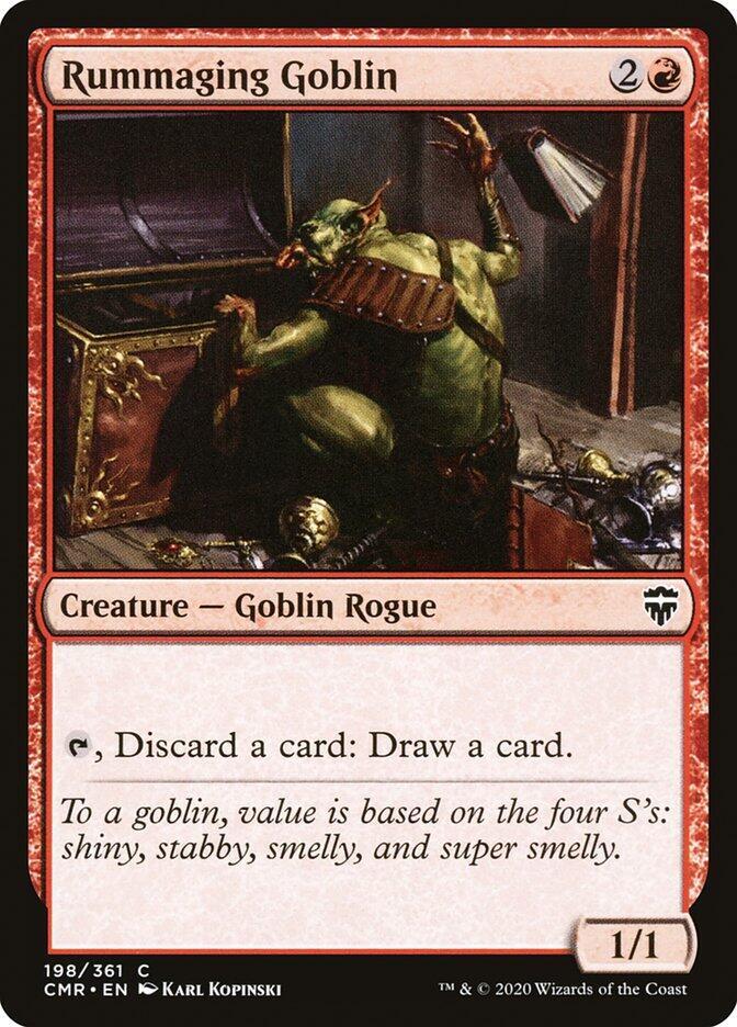 Rummaging Goblin (198) [Commander Legends]