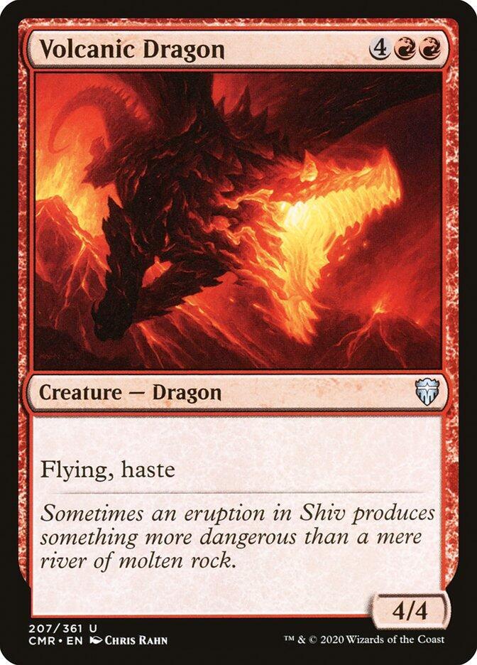 Volcanic Dragon (207) [Commander Legends]