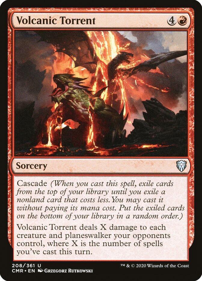 Volcanic Torrent (208) [Commander Legends]