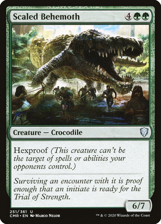 Scaled Behemoth (251) [Commander Legends]