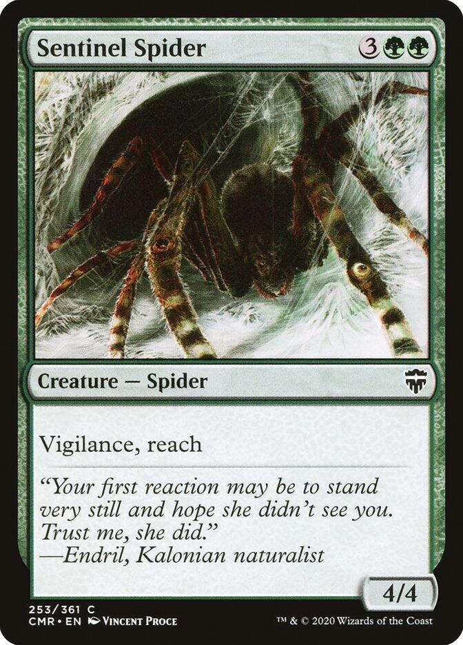 Sentinel Spider (253) [Commander Legends]