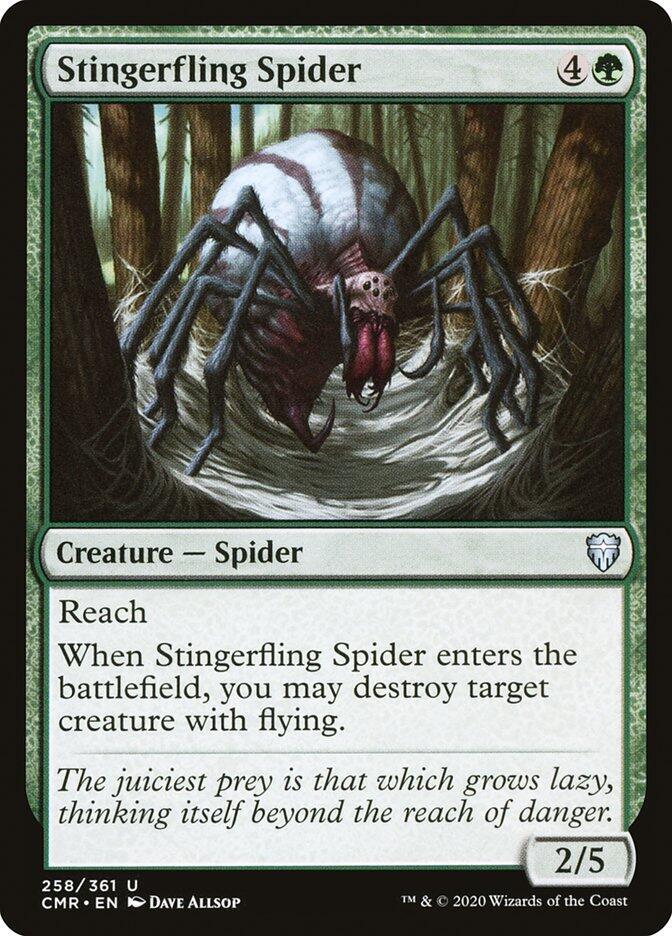 Stingerfling Spider (258) [Commander Legends]