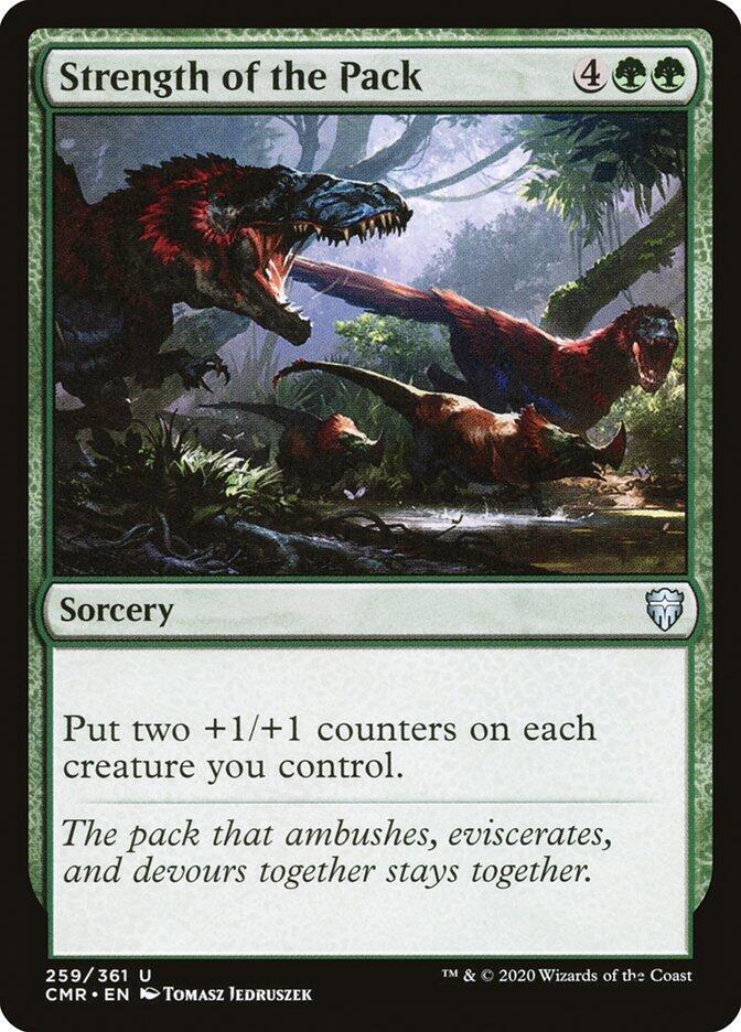 Strength of the Pack (259) [Commander Legends]