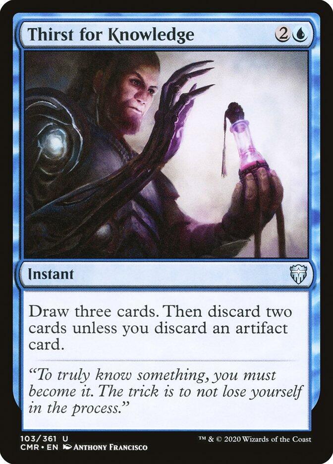 Thirst for Knowledge (103) [Commander Legends]