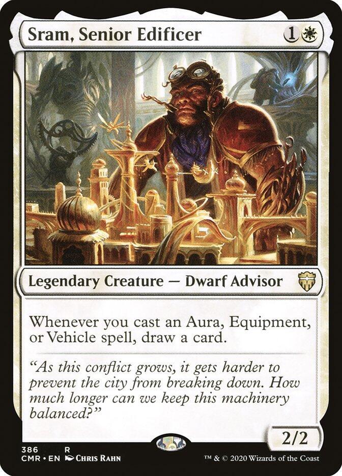 Sram, Senior Edificer (386) [Commander Legends]